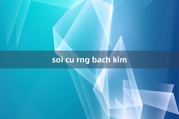 soi cu rng bach kim