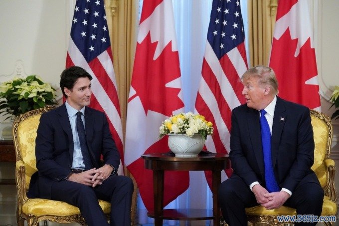 Thủ tướng Canada Justin Trudeau và Tổng thống đắc cử Mỹ Donald Trump. Ảnh: Reuters