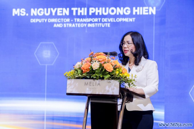 Bà Nguyễn Thị Phương Hiền， Phó Viện trưởng phụ trách Viện Chiến lược và Phát triển Giao thông vận tải. Ảnh: Việt Nam SuperPort